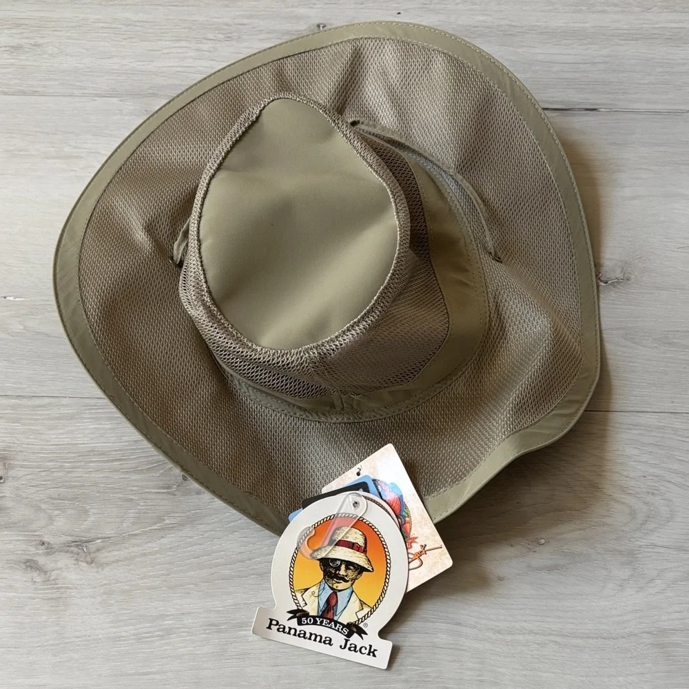 Panama‎ Jack Nylon Mesh Safari Hat size extra large New With Tags